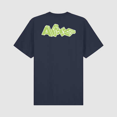 T-shirt imprimé Blocks - Marine