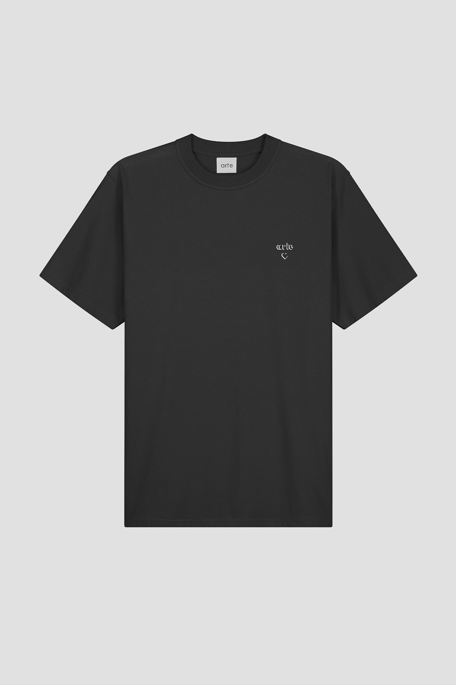 Arte - T-shirt cœur - Noir
