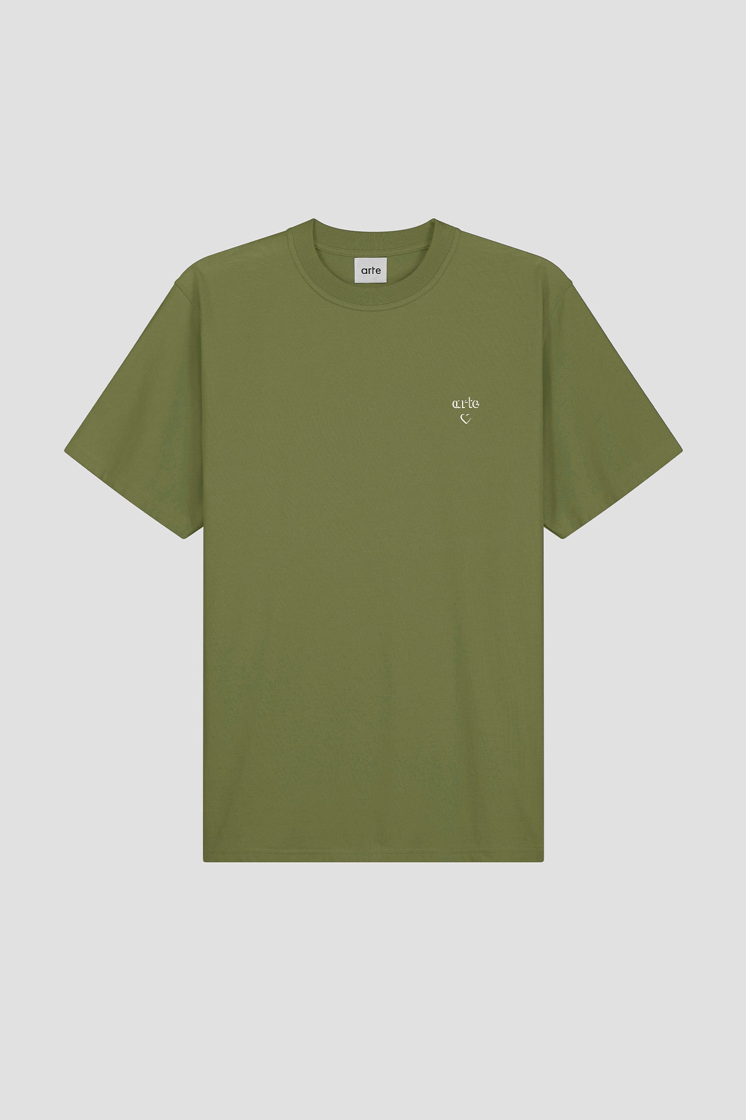 Arte - T-shirt cœur - Vert