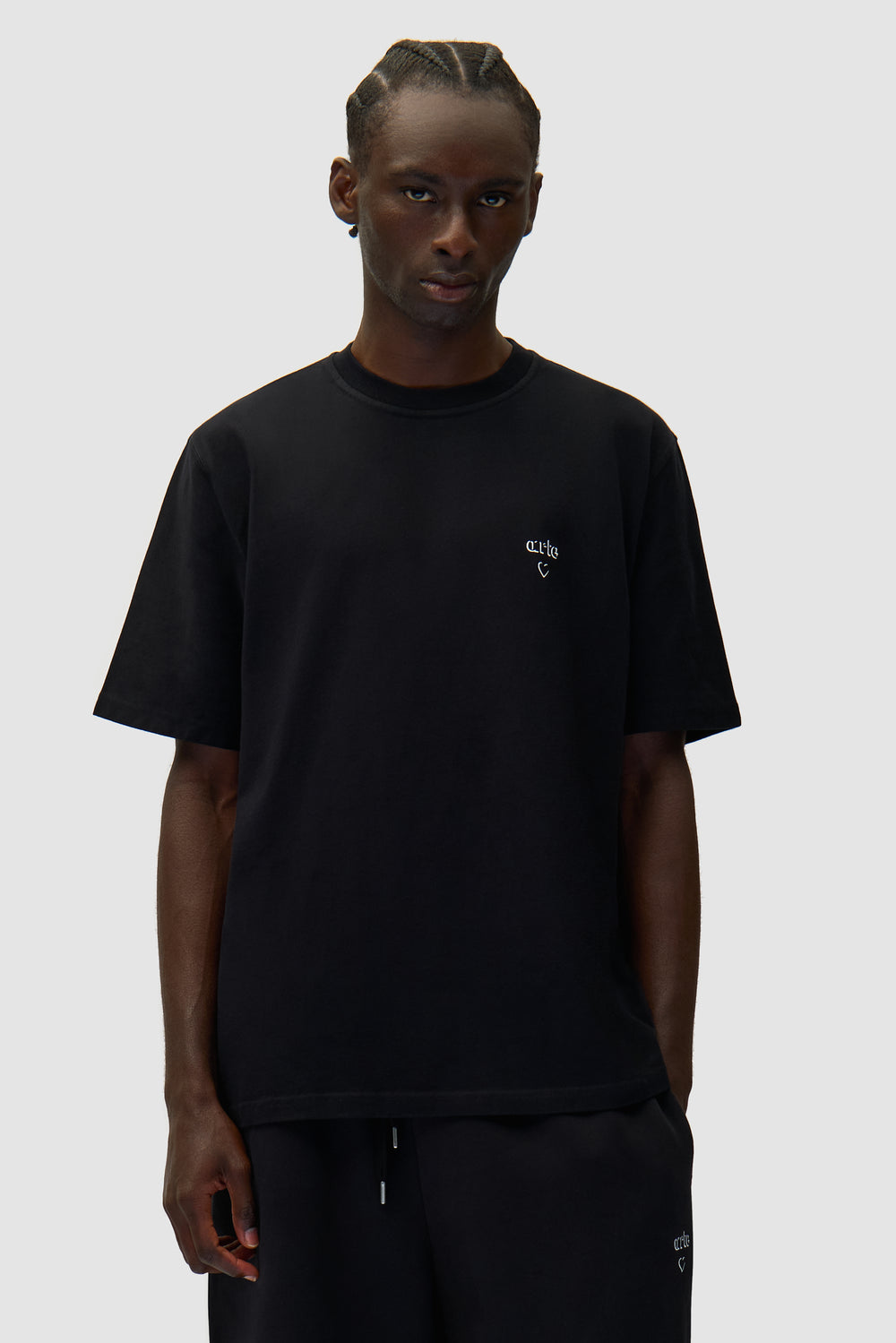 Arte - T-shirt cœur - Noir