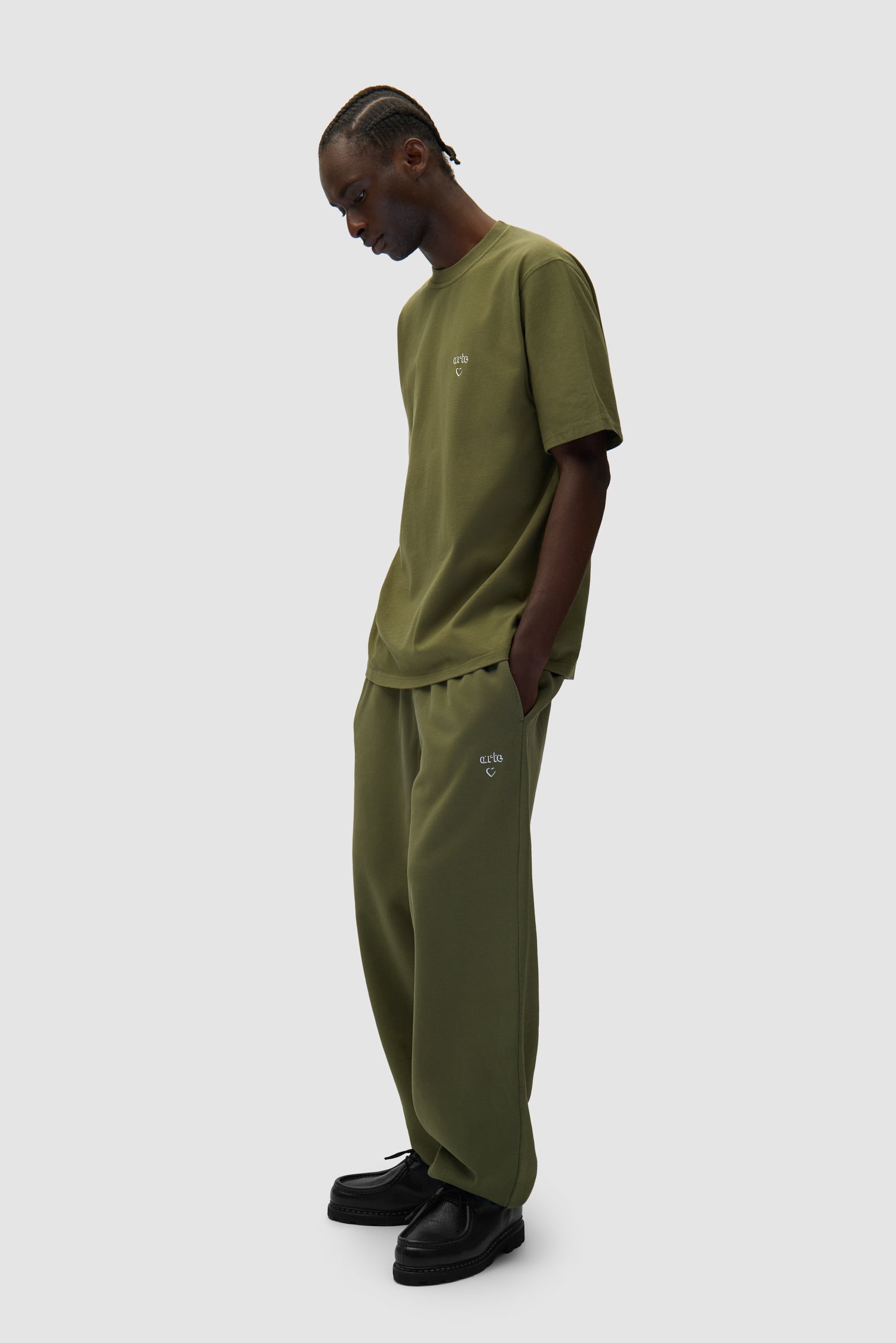 Arte - T-shirt cœur - Vert
