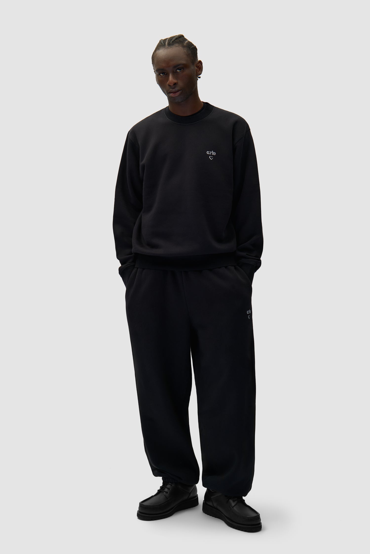 Arte Heart Pants - Black