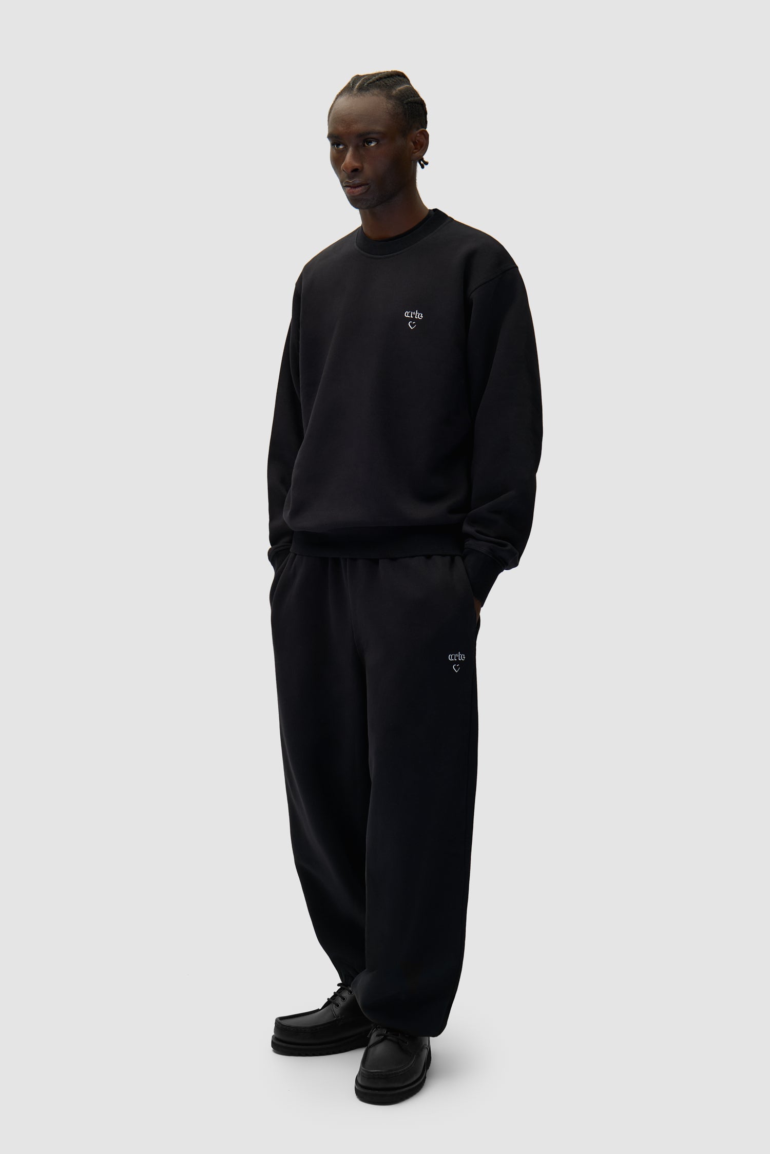 Arte Heart Pants - Black