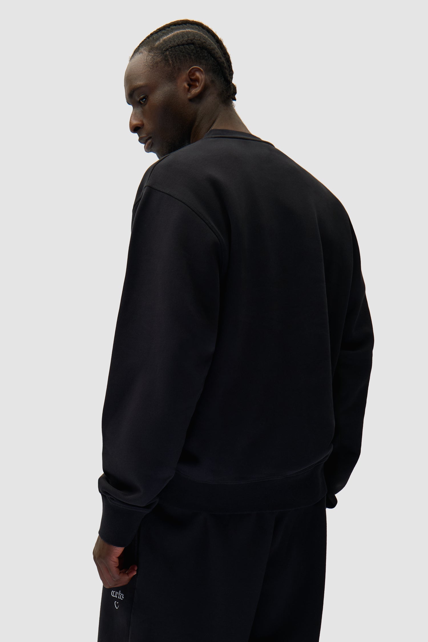 Arte Heart Crewneck - Noir