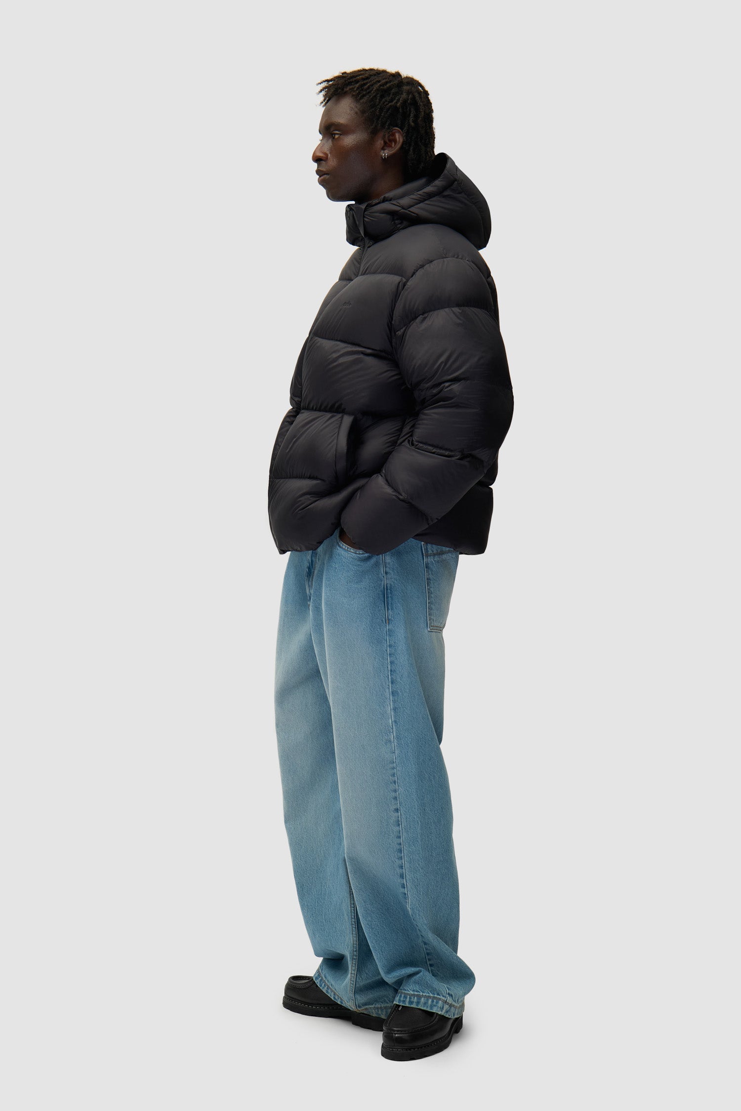 Arte Puffer Jacket - Black