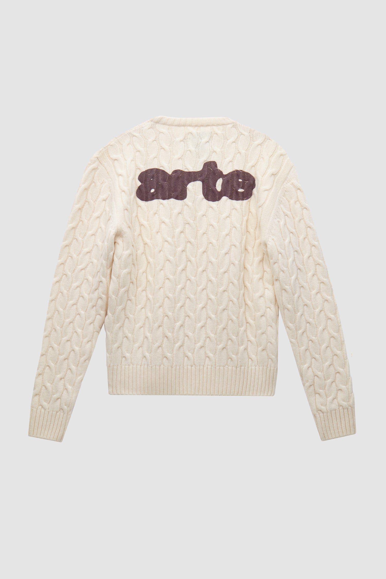 Arte - Pull en maille - Crème