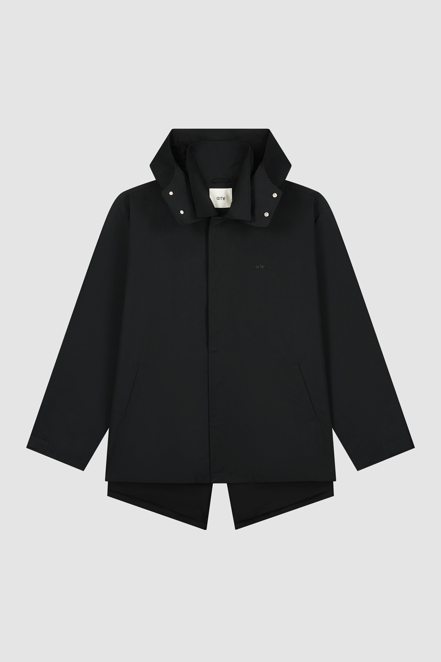Manteau noir - Noir
