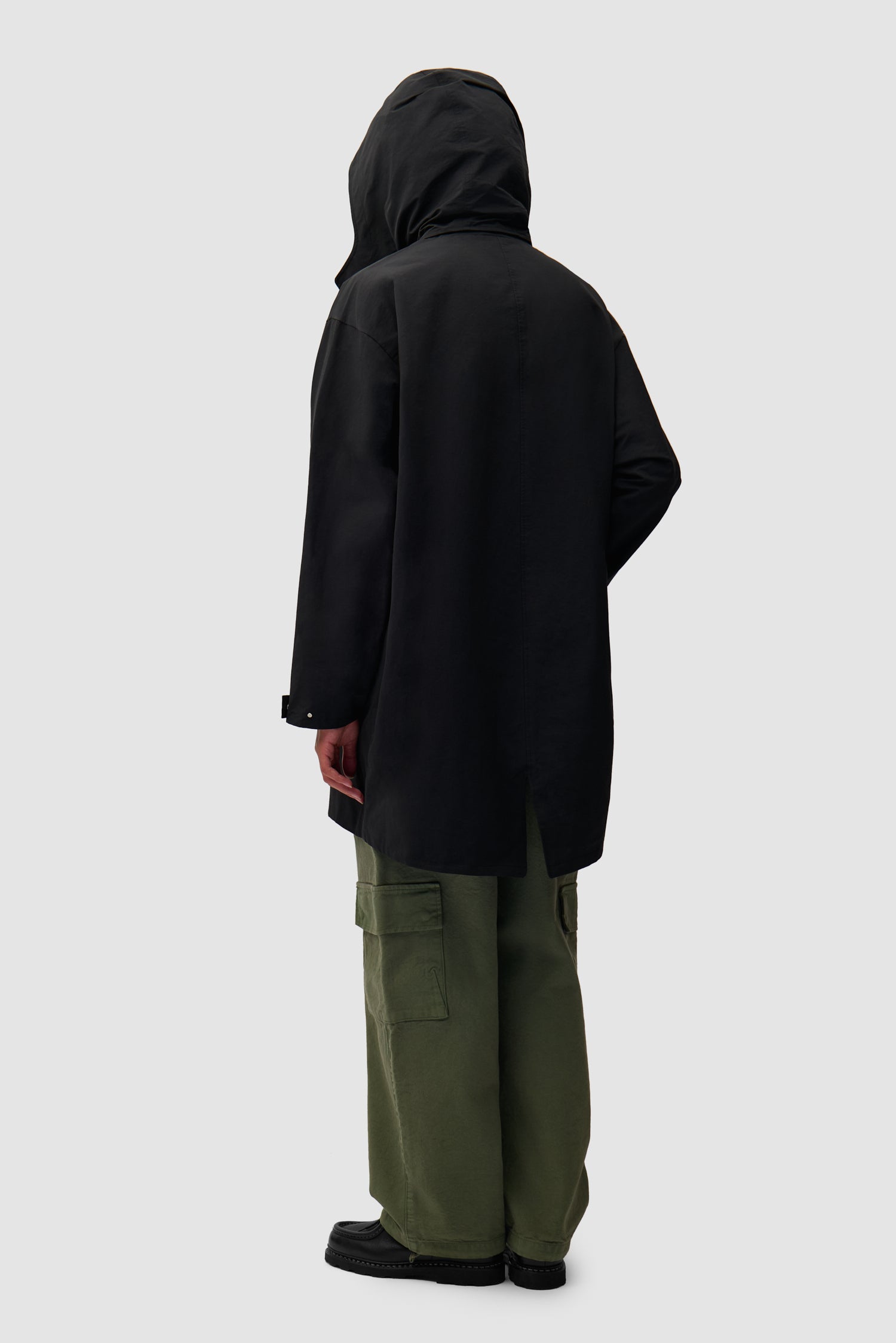 Manteau noir - Noir