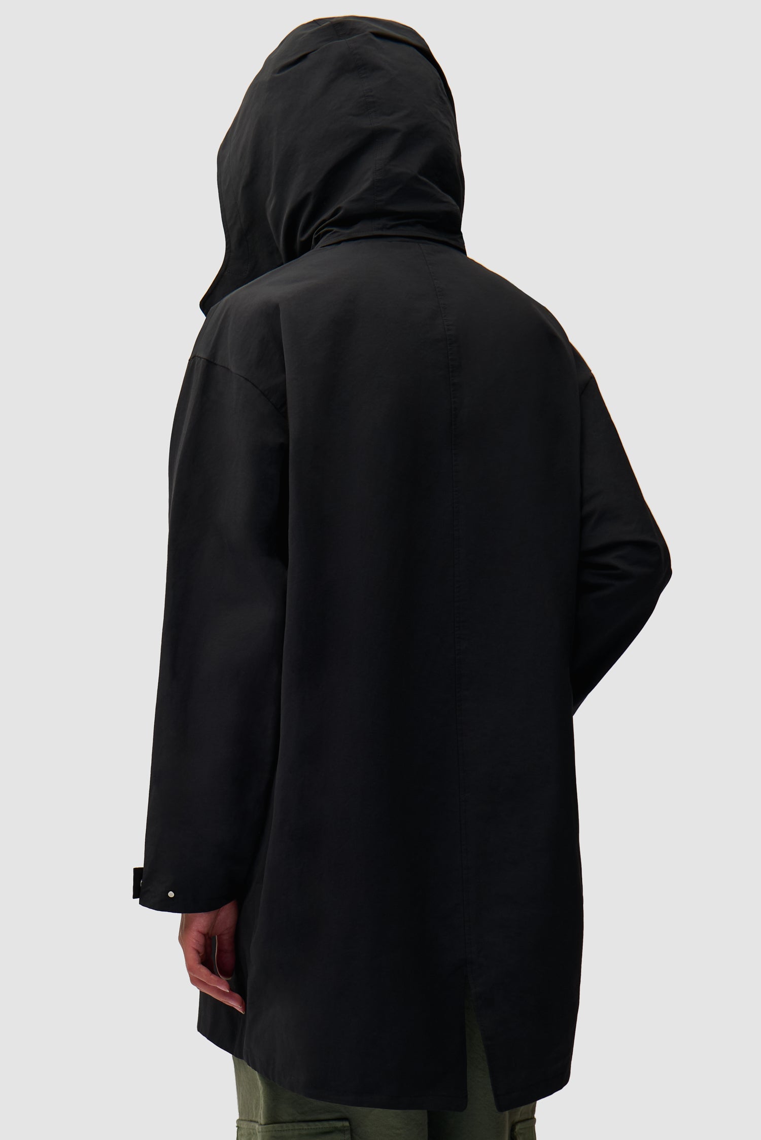 Manteau noir - Noir