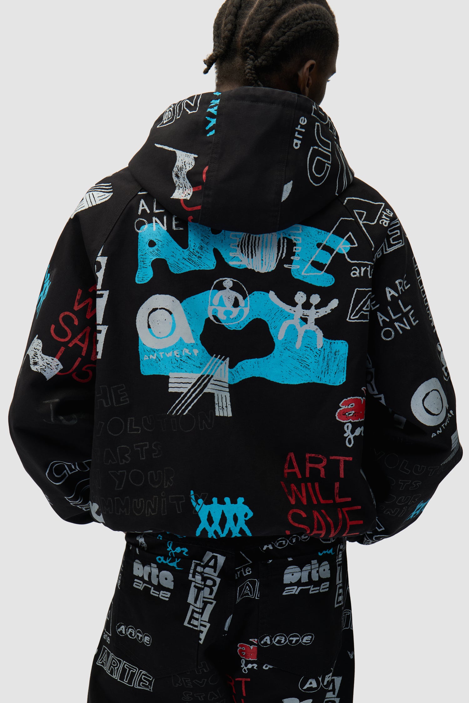 Art Saves Jacket - Noir