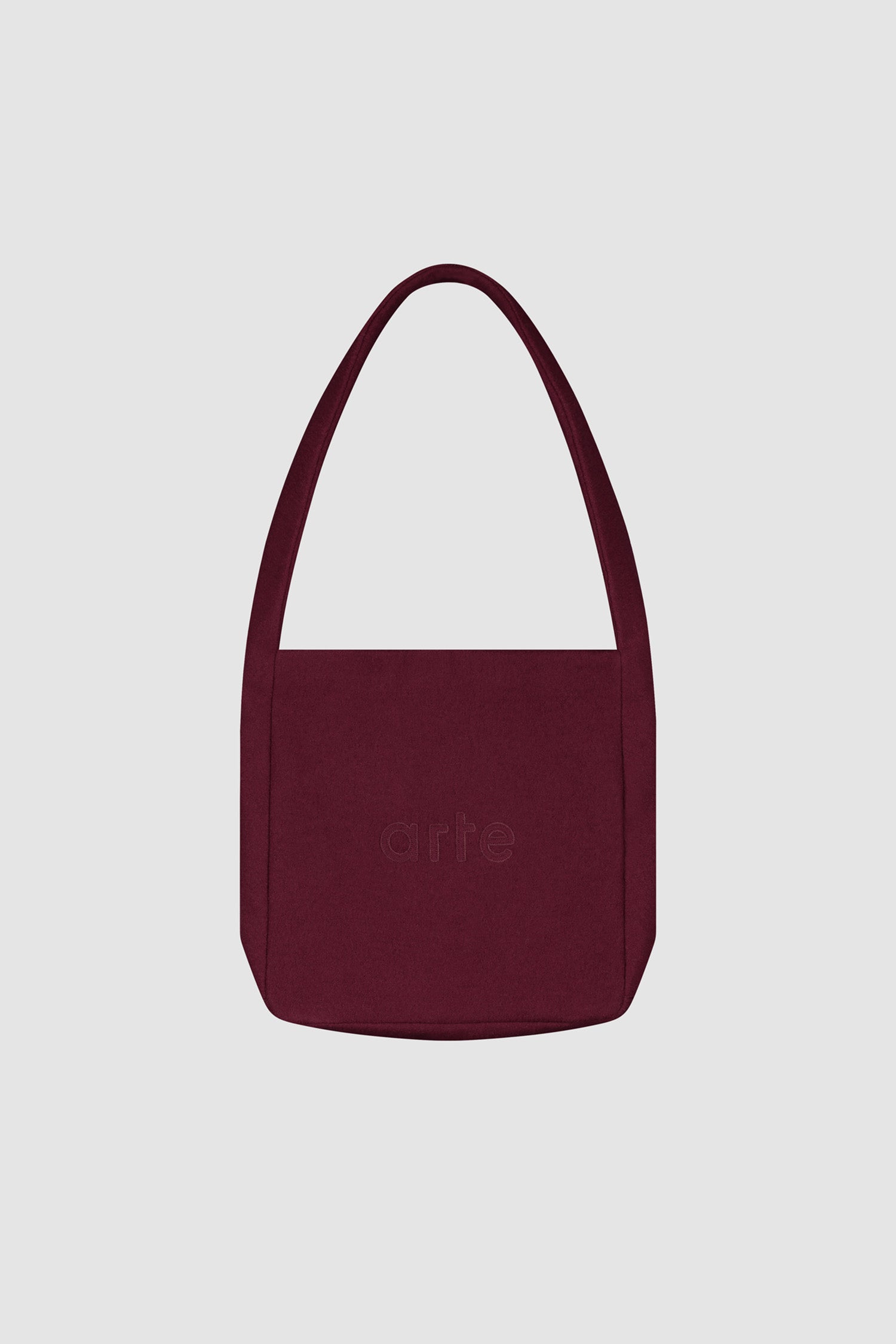 Sac en laine bouillie - Bordeaux