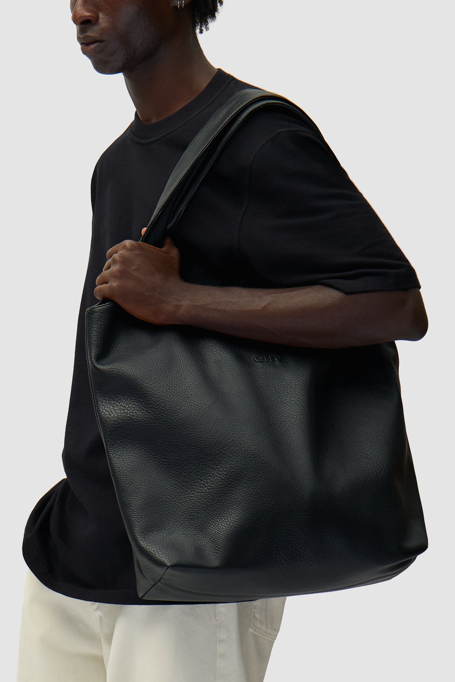 Sac en cuir - Noir