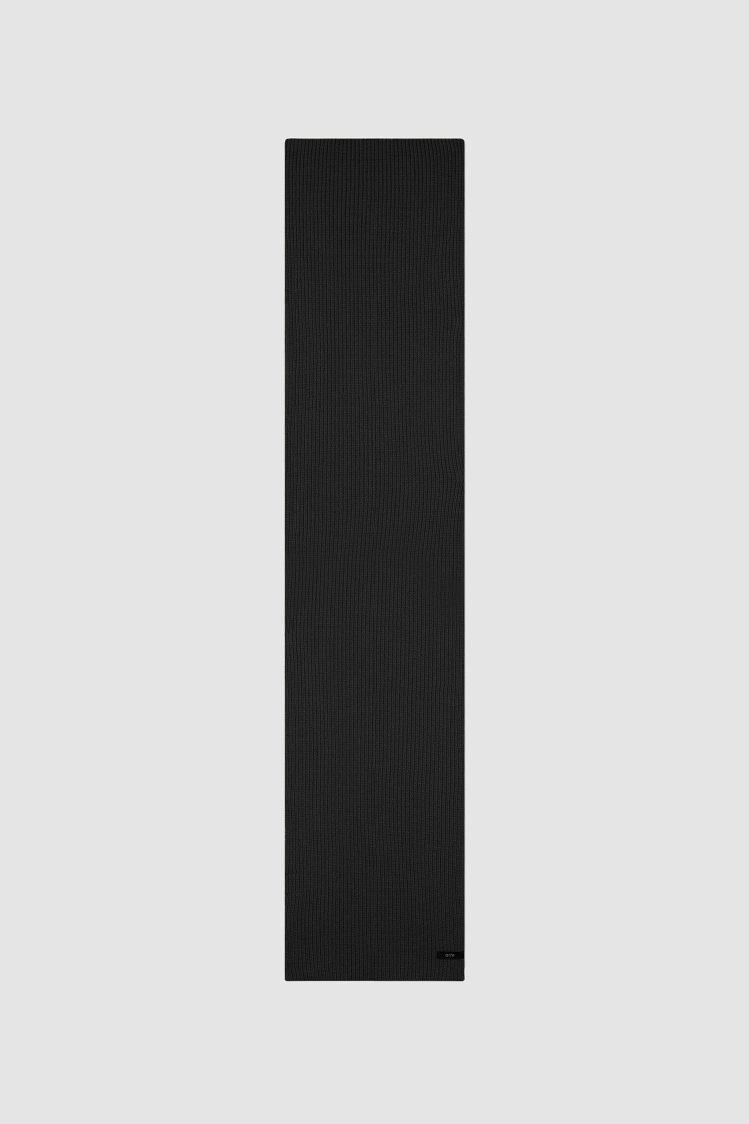 Écharpe Label - Noir