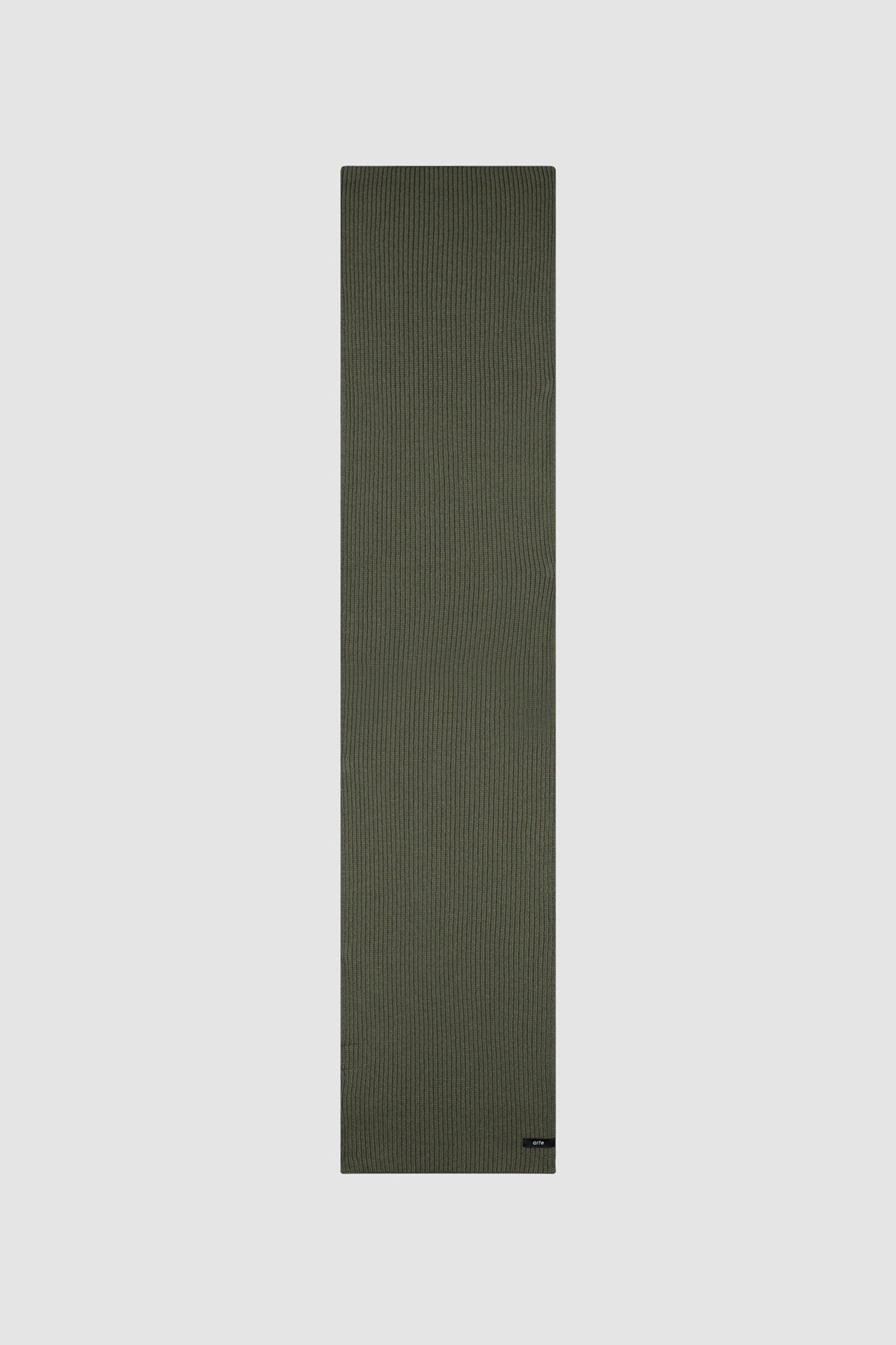 Echarpe Label - Vert foncé