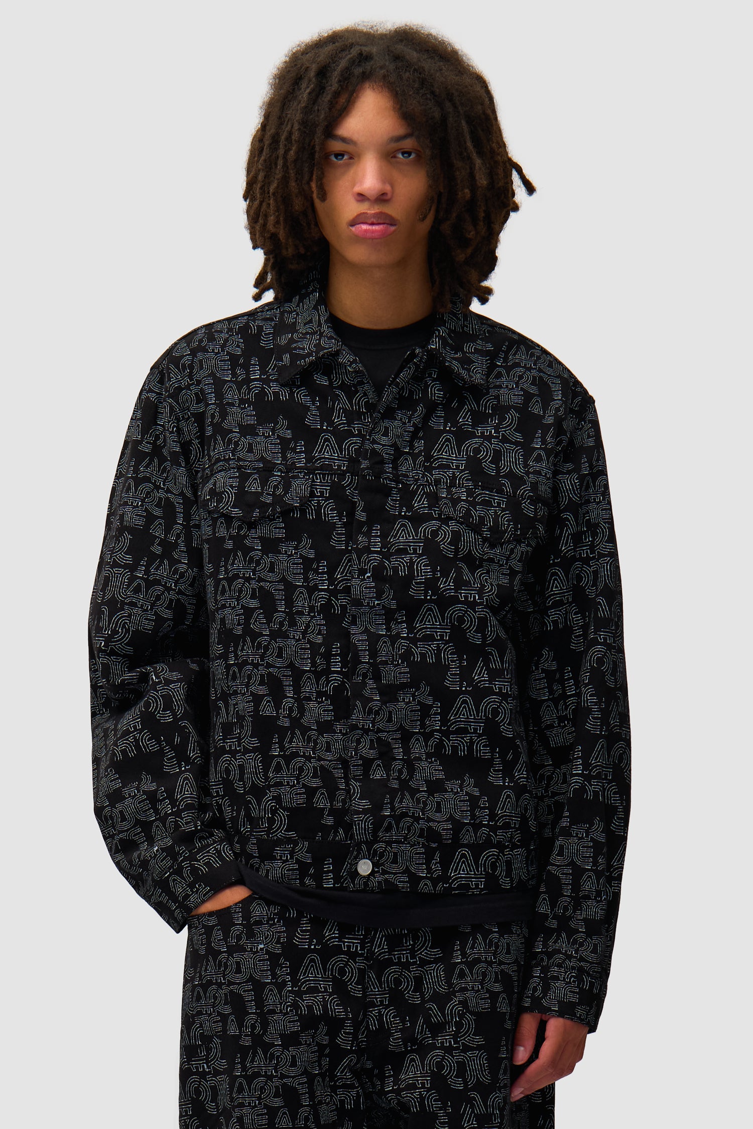 Veste Allover Arte - Noir