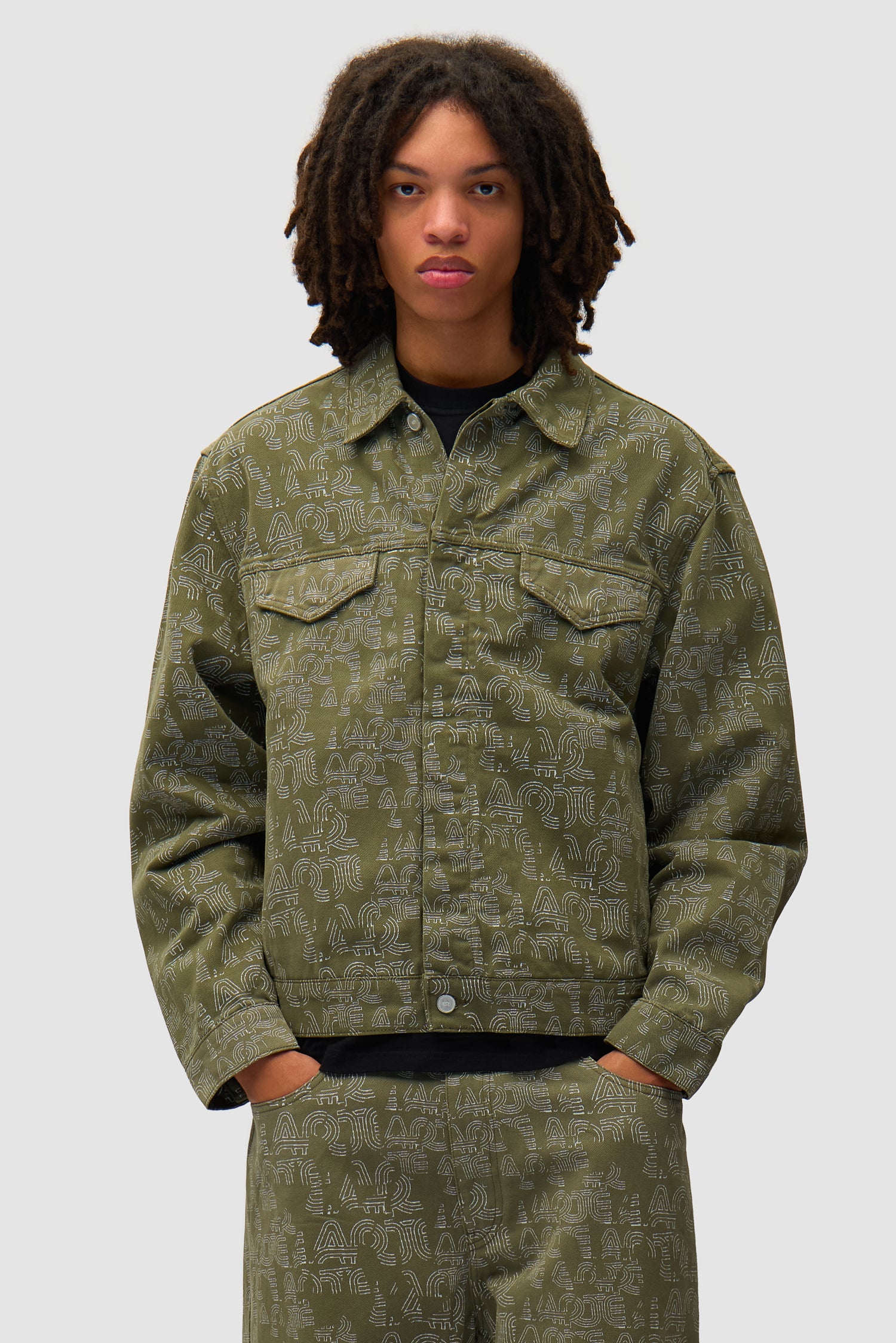 Veste Allover Arte - Vert