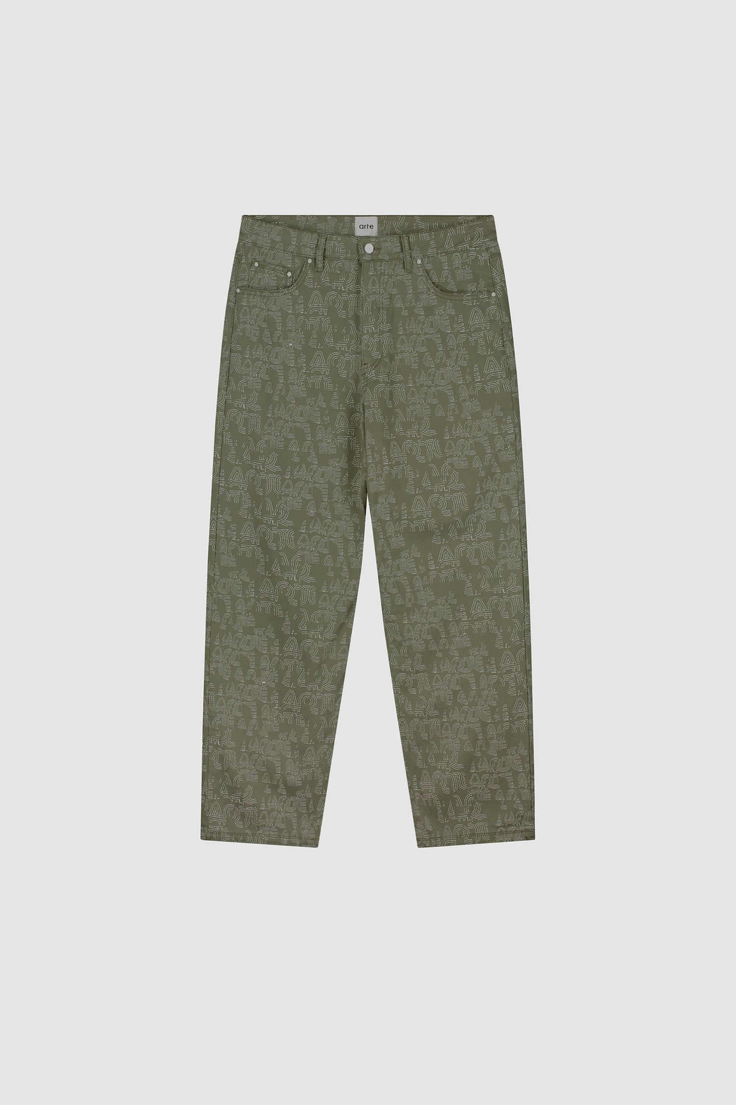 Pantalon Allover Arte - Vert