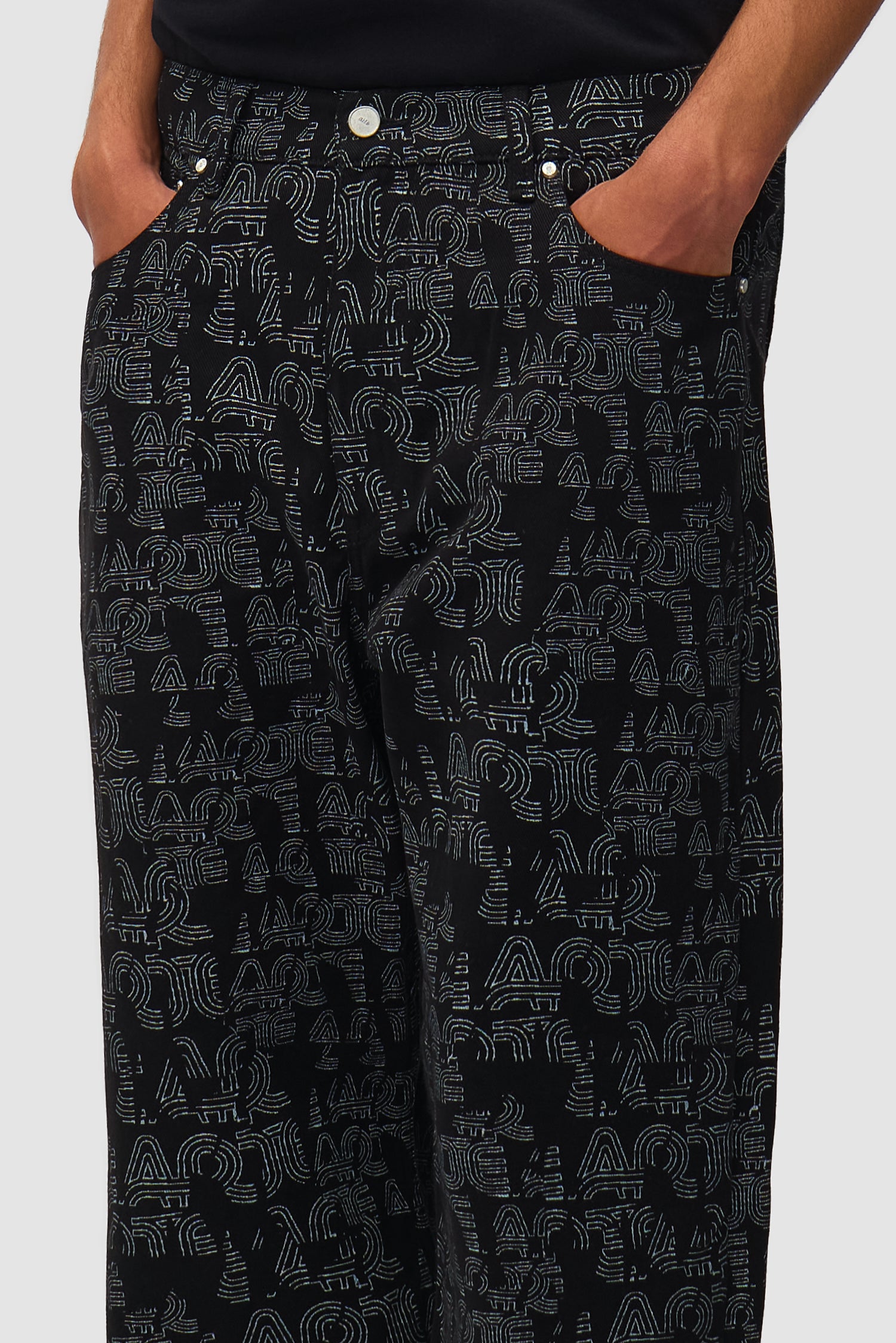 Pantalon Allover Arte - Noir