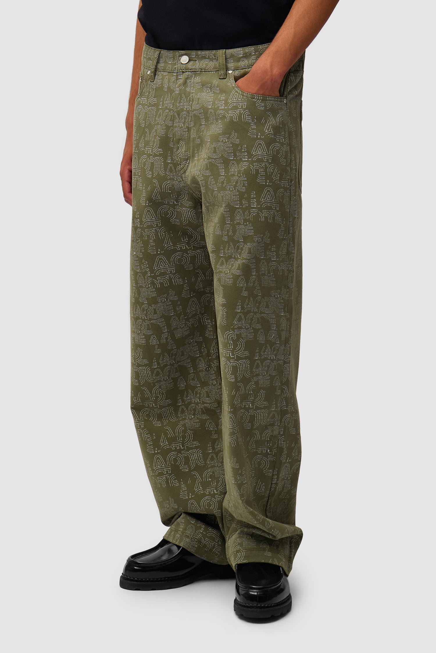 Pantalon Allover Arte - Vert