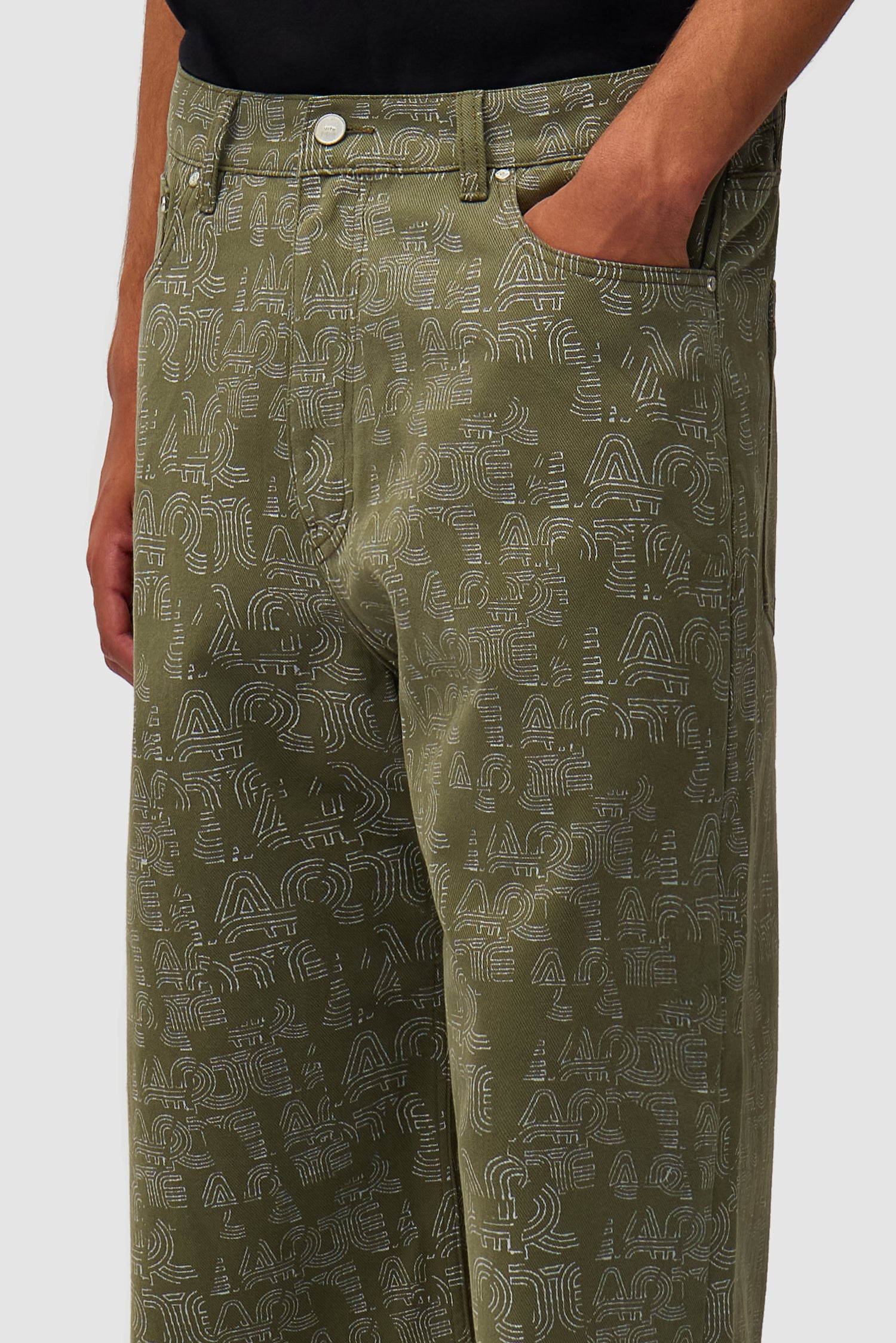 Pantalon Allover Arte - Vert