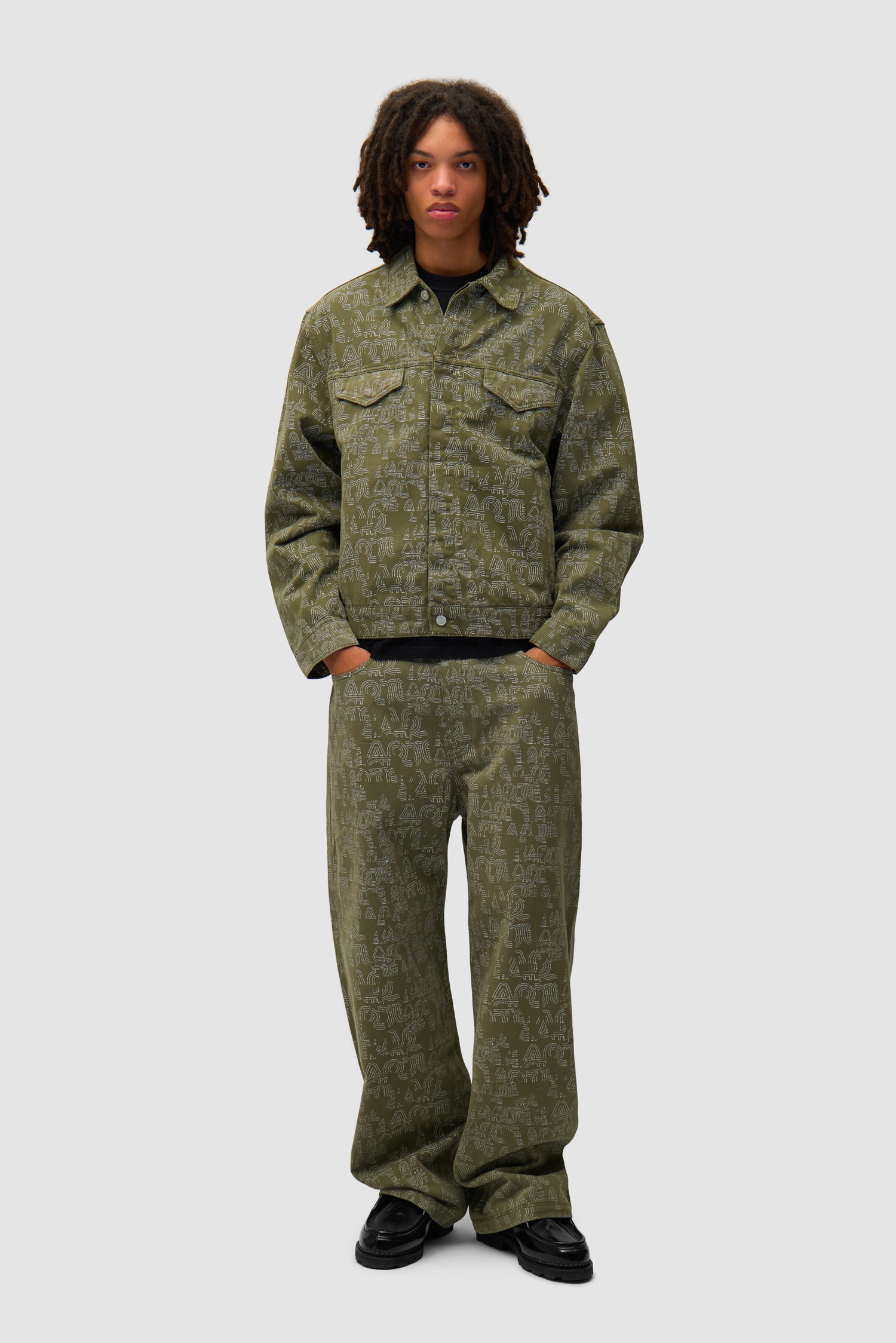 Pantalon Allover Arte - Vert