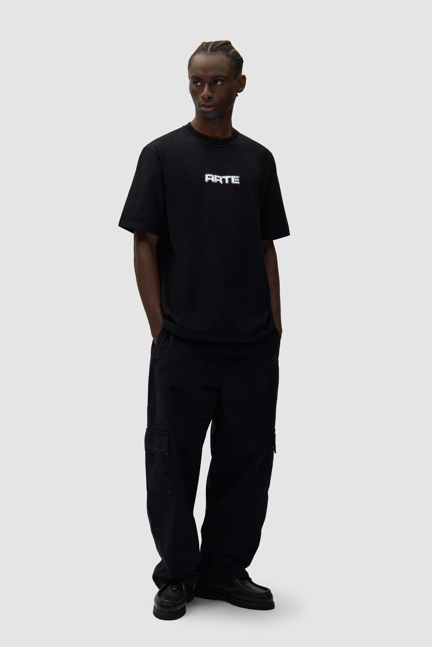 Arte - T-shirt Pixel - Noir