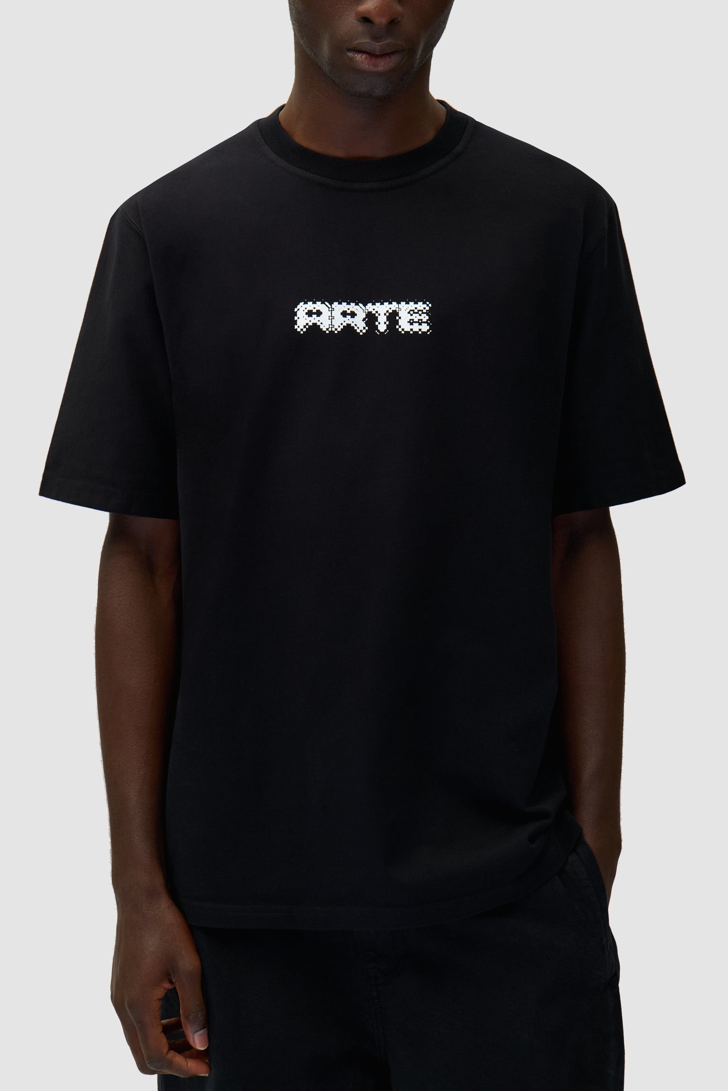 Arte - T-shirt Pixel - Noir