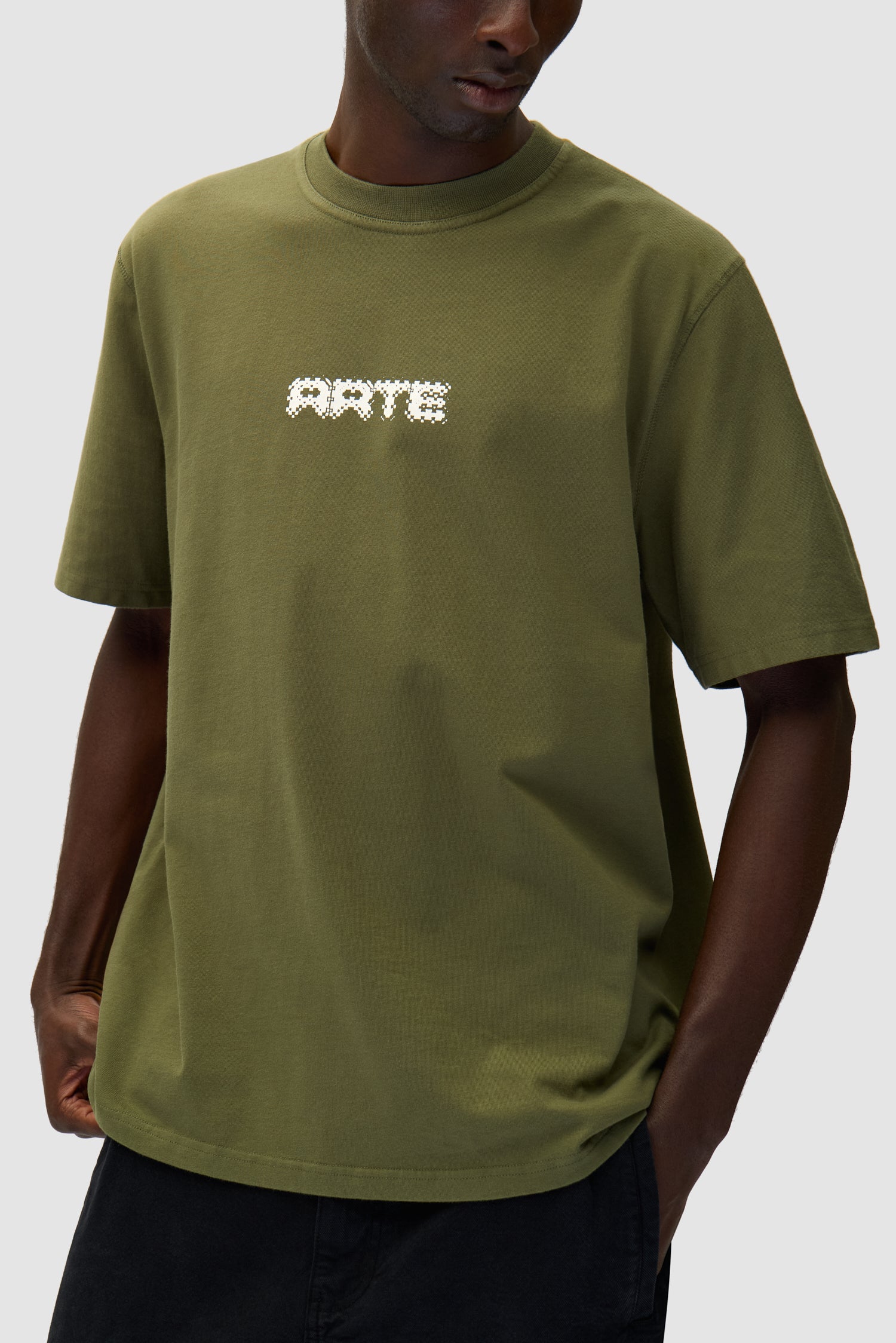 Arte - T-shirt Pixel - Vert