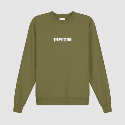 Arte Pixel Crewneck - Vert