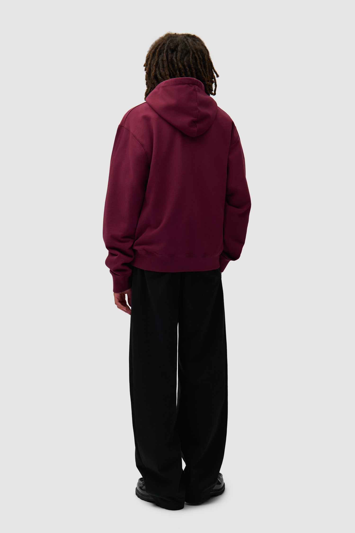 Arte Pixel Hoodie - Bordeaux