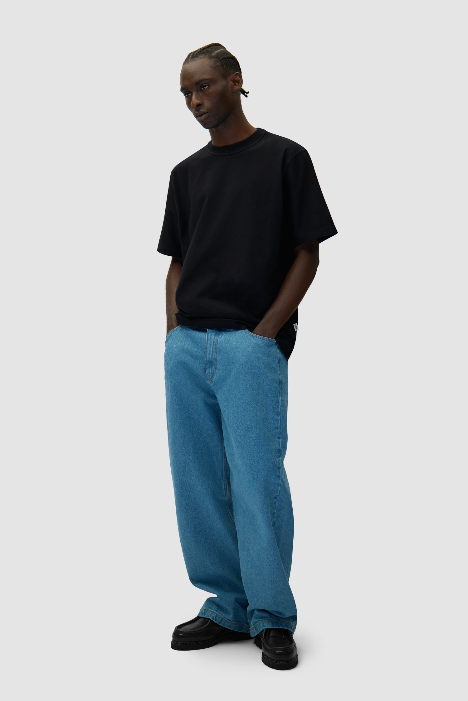 T-shirt imprimé œil - Noir