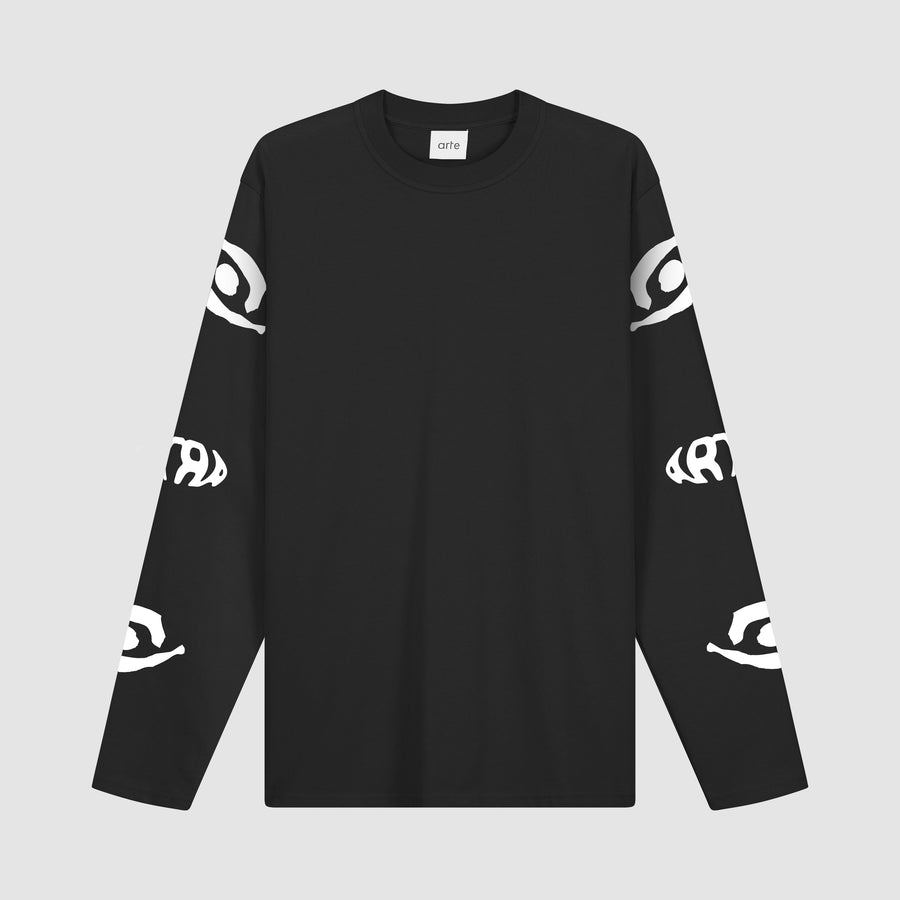 Eye Sleeve Longsleeve - Black