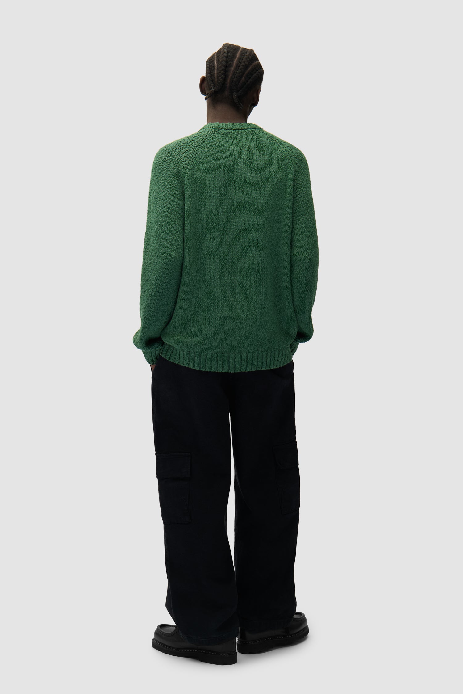 Pixel Front Knit - Green