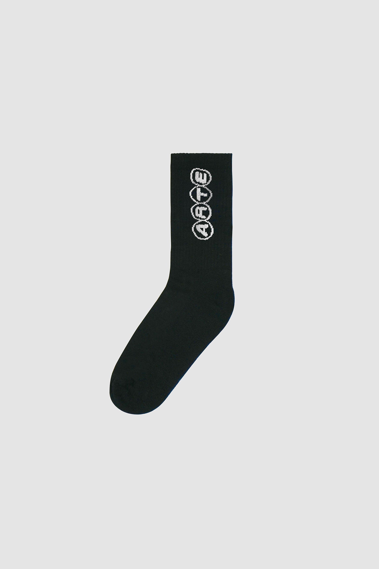 Chaussettes à logo circulaire - Noir