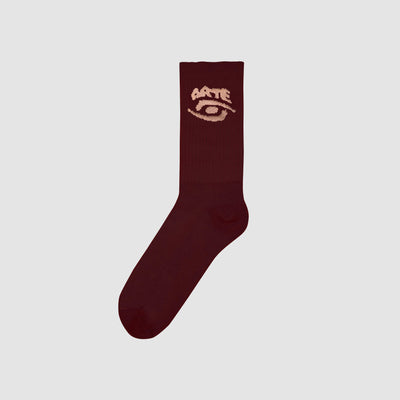 Chaussettes pour les yeux - Bordeaux