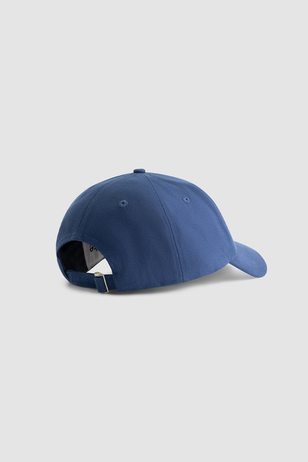 Pixel Logo Cap in Navy, back view