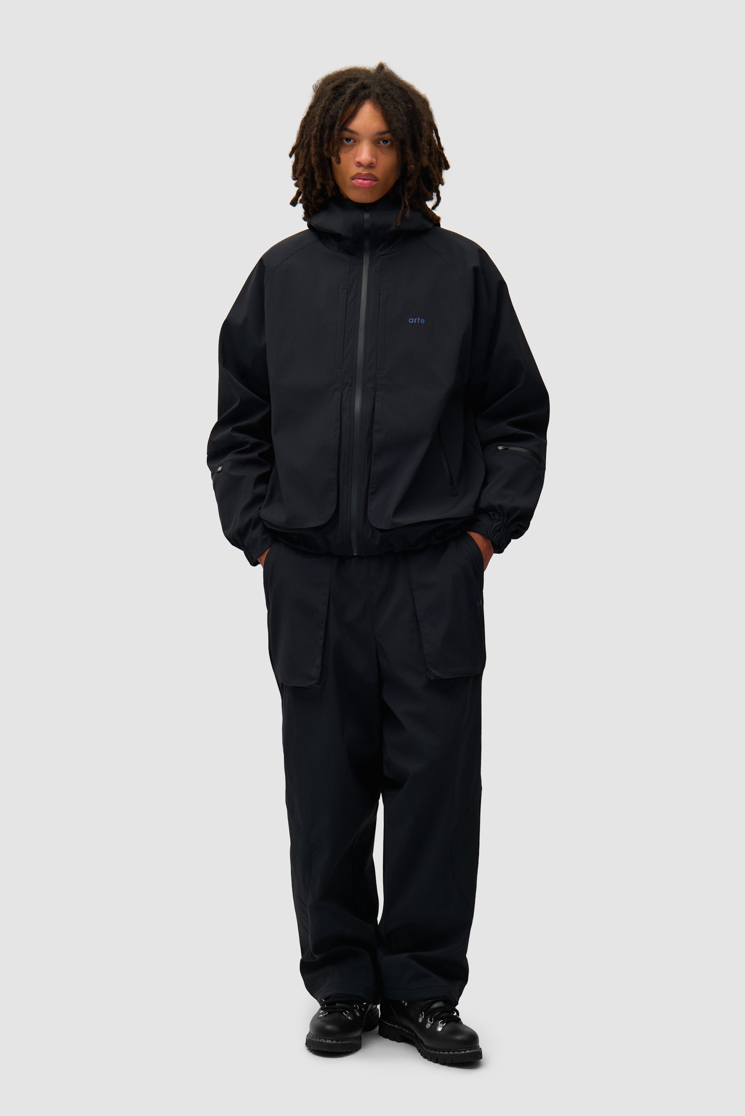 Technical Polar Jacket - Black
