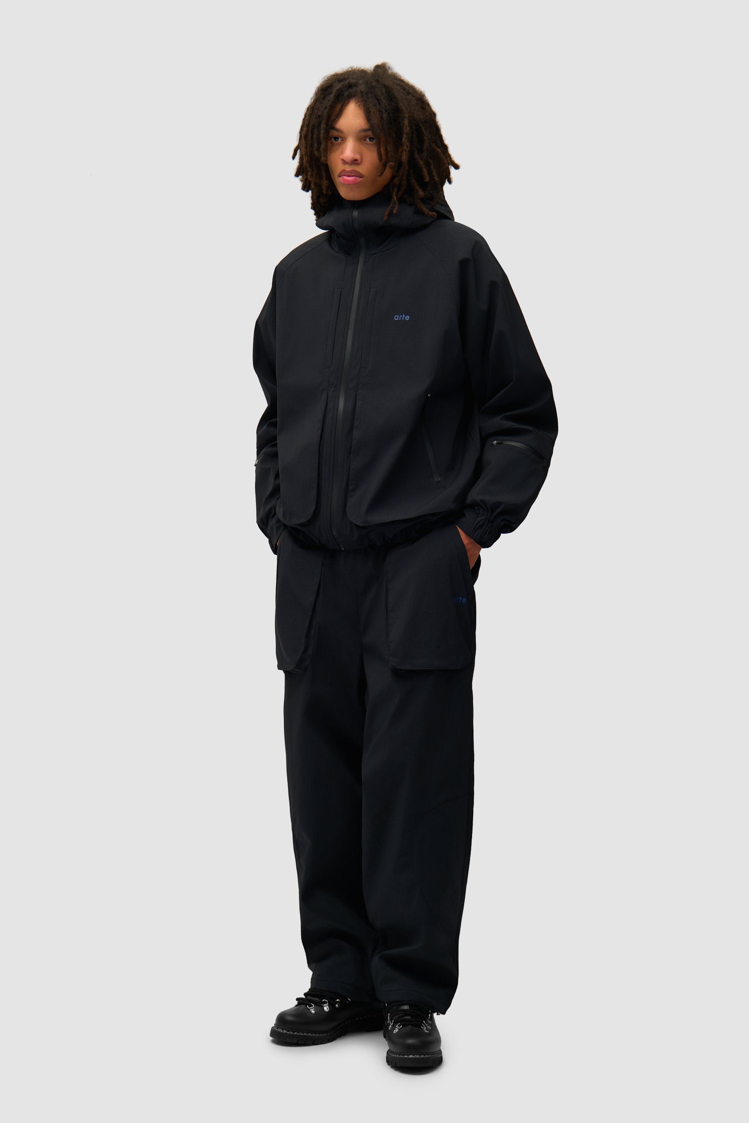 Technical Polar Jacket - Black