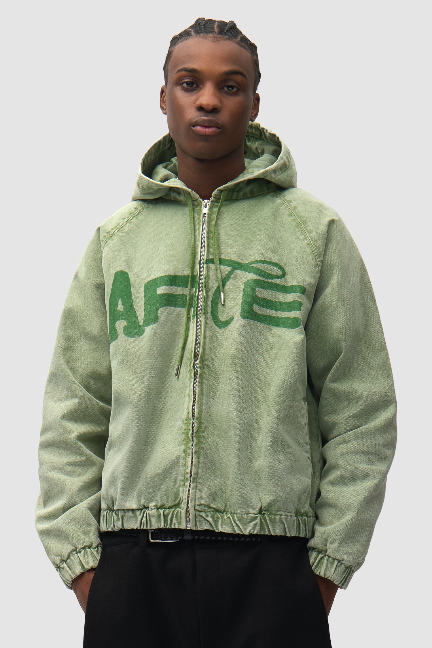 Polyform Canvas Hooded Jacket - Green – Arte Antwerp