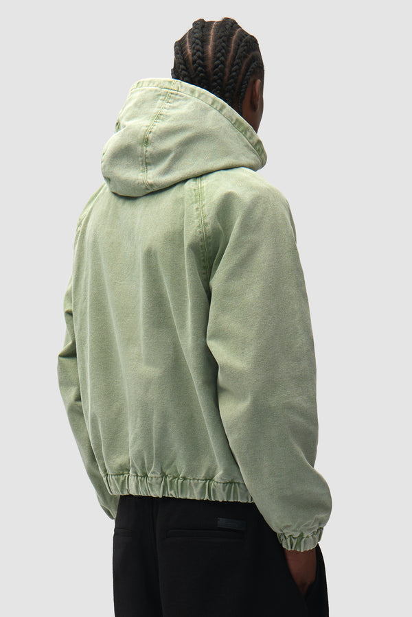Polyform Canvas Hooded Jacket - Green