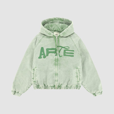 Polyform Canvas Hooded Jacket - Green
