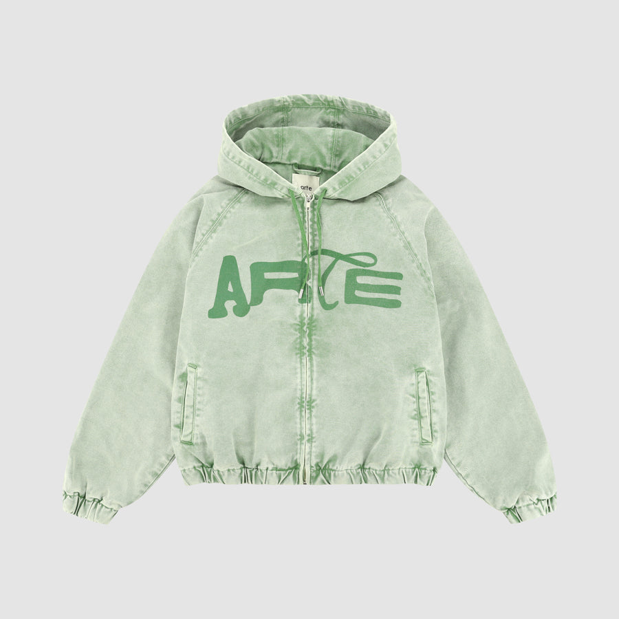 Polyform Canvas Hooded Jacket - Green