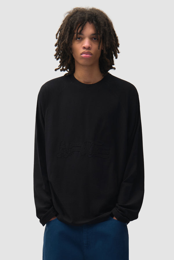 Nylon Aero Longsleeve - Black