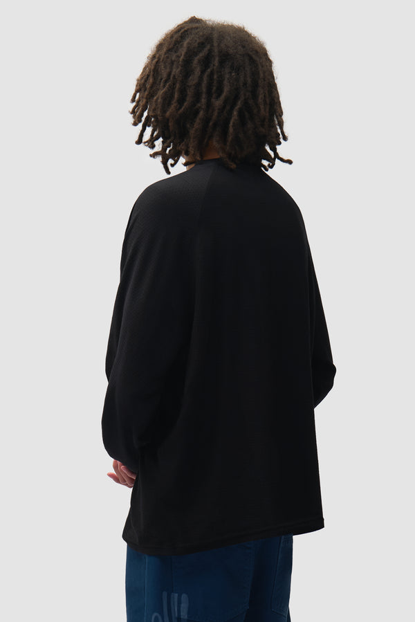 Nylon Aero Longsleeve - Black