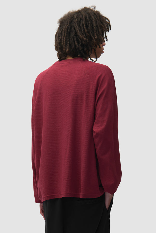 Nylon Aero Longsleeve - Bordeaux