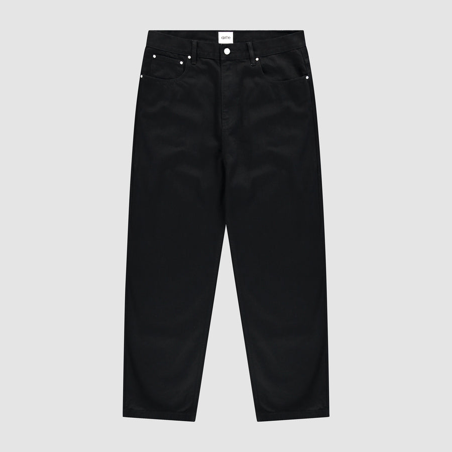 Ease Denim Pants - Black Denim