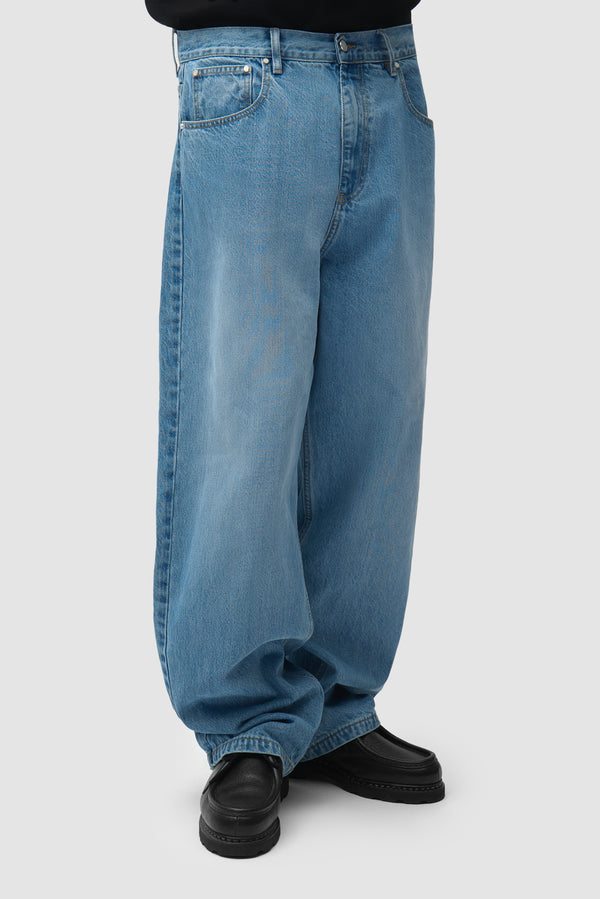 Ease Denim Pants - Denim Bleach