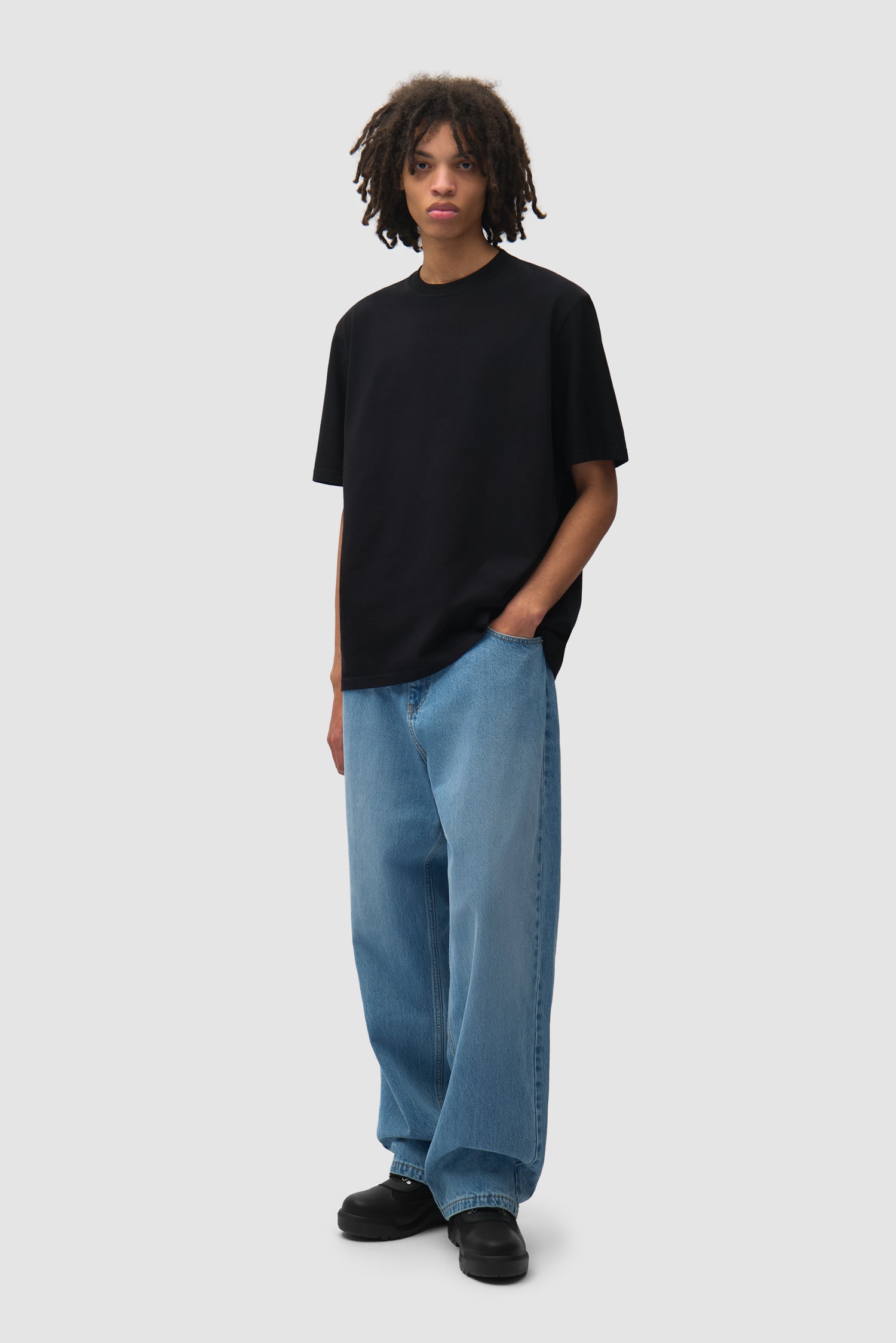 Ease Denim Pants - Denim Bleach – Arte Antwerp