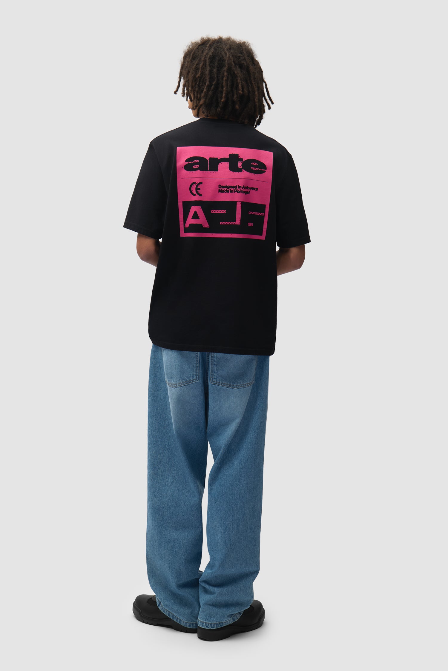 パンツ ARTE Antwerp Denim Pants 34 Size Ease Denim Pants - Denim Bleach – Arte Antwerp