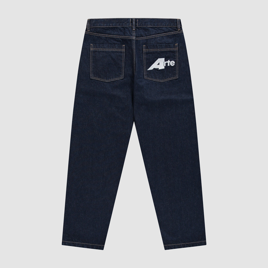 Big A Uniform Denim Pants - Denim